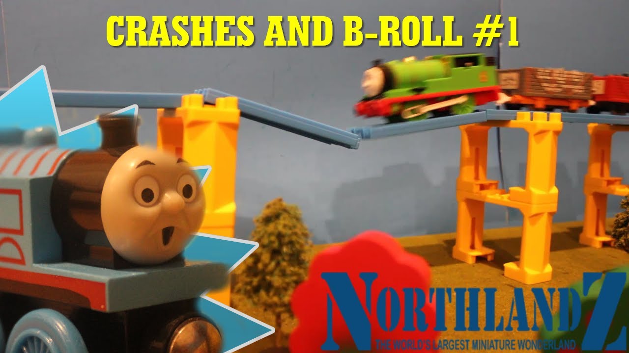 Thomas and Friends - Crashes and B-Roll #1 Ft. Northlandz