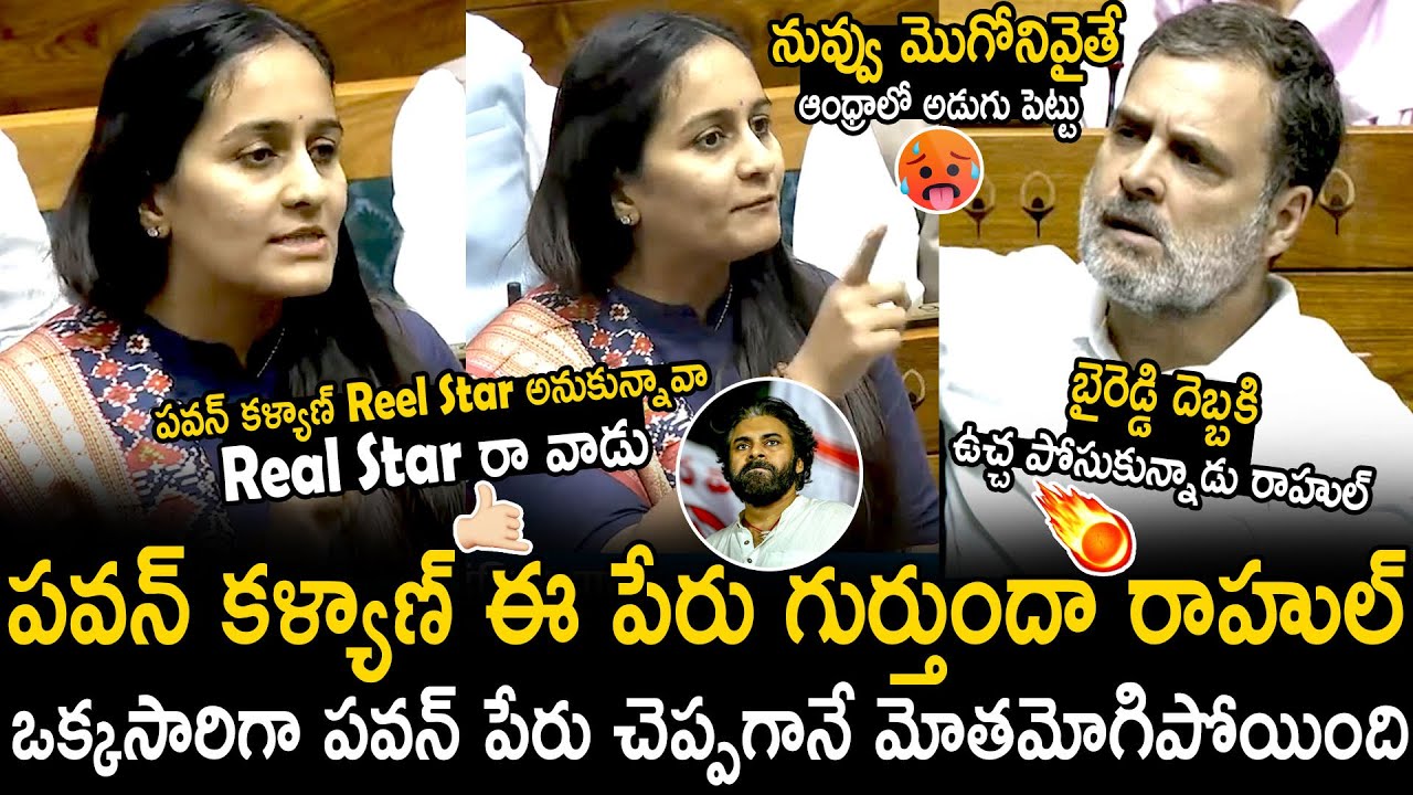 Whole Parliament Shaked Over Byreddy Shabari Goosebumps Words About Pawan Kalyan | Bhairava Media
