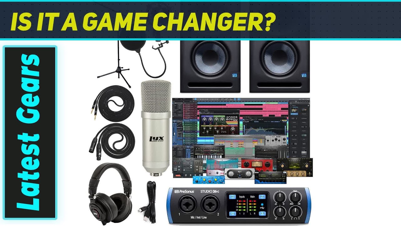 PreSonus Studio 24c & Eris E7 XT: Your First Pro Studio Setup