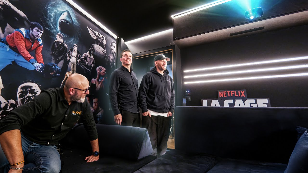 La SALLE de CINÉMA de FRANCK GASTAMBIDE