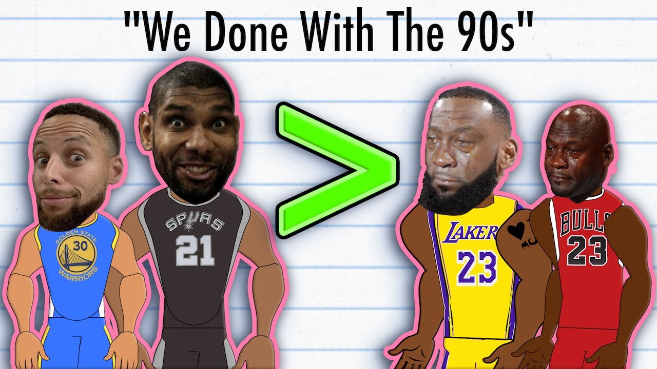 If the 90s NBA is a Joke, then LeBron is Still NOT the GOAT: