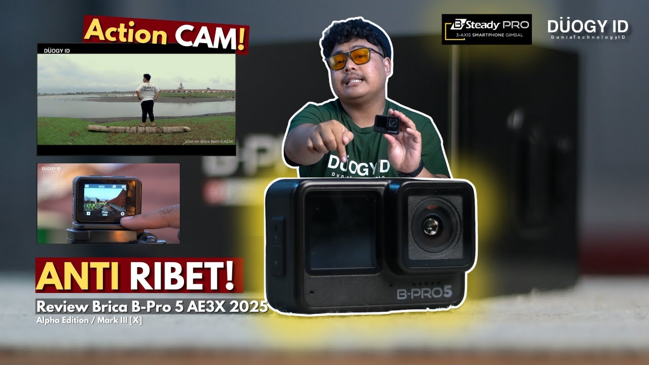 Review Lengkap Brica B-Pro 5 AE3X (Mark III) Indonesia: Anti Ribet!? #Brica #BPro5 #ActionCam