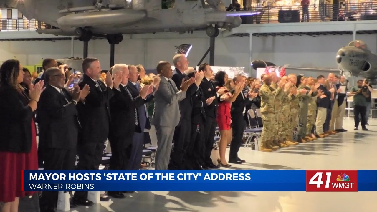 Warner Robins mayor outlines transit, park and downtown plans in State of the City