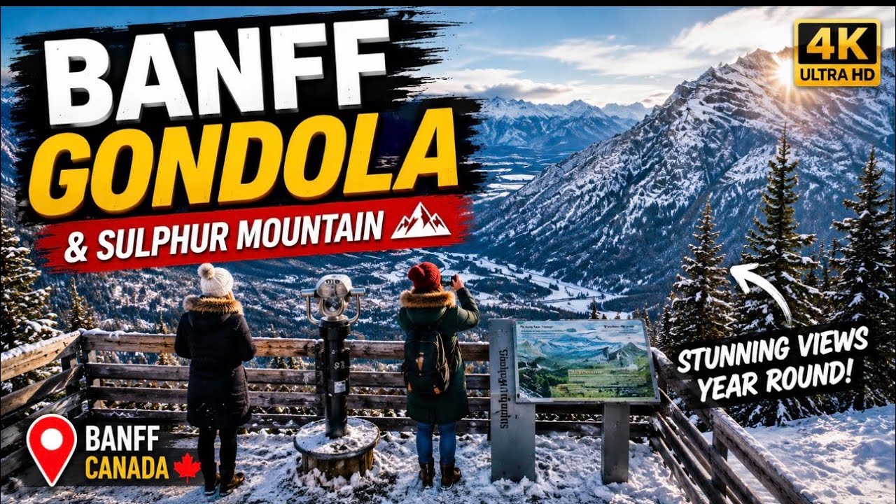 Sulphur Mountain Boardwalk // Banff National Park #canada 
