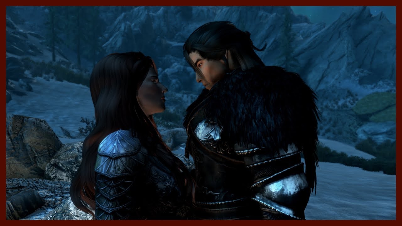 How carefully, Kaidan? (EARLY FLIRTING) | Immersive Kaidan | SKYRIM