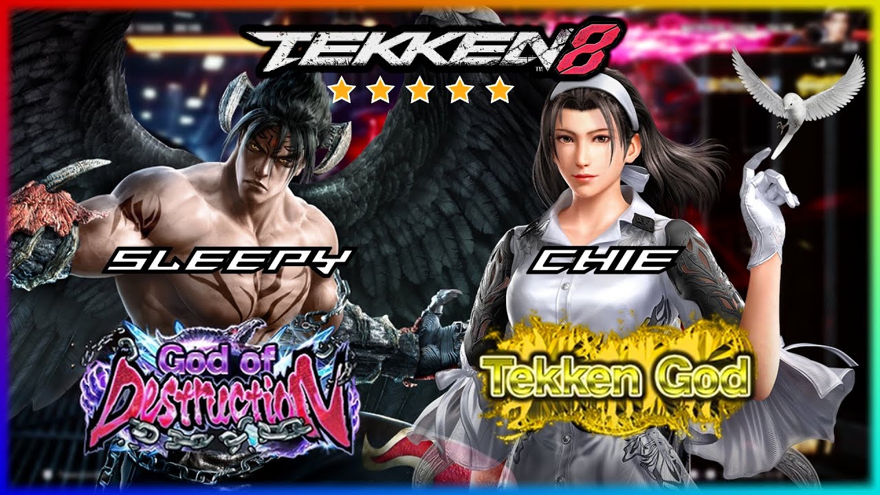 TEKKEN 8 Replays Stars - DEVIL JIN ( God of Destruction ) VS JUN ( Tekken God ) High Level Gameplay