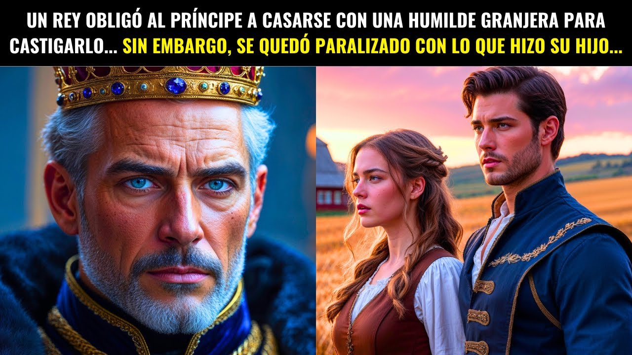UN REY OBLIGÓ AL PRÍNCIPE A CASARSE CON UNA HUMILDE GRANJERA PARA CASTIGARLO... SIN EMBARGO...