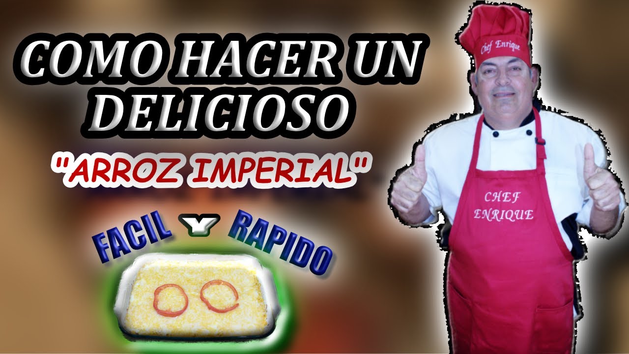 ARROZ IMPERIAL AL ESTILO CUBANO!!!