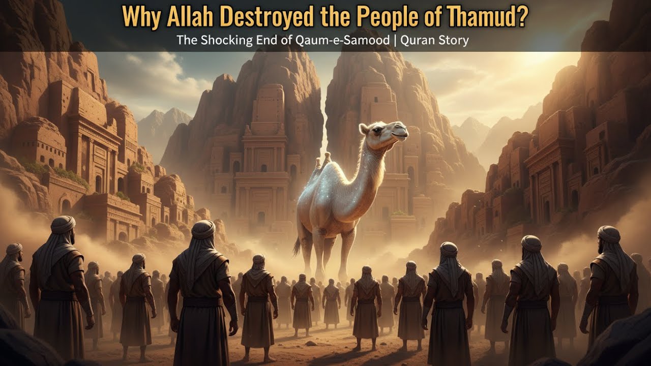 Why Allah Destroyed the People of Thamud? | The Shocking End of Qaum-e-Samood | Quran Story