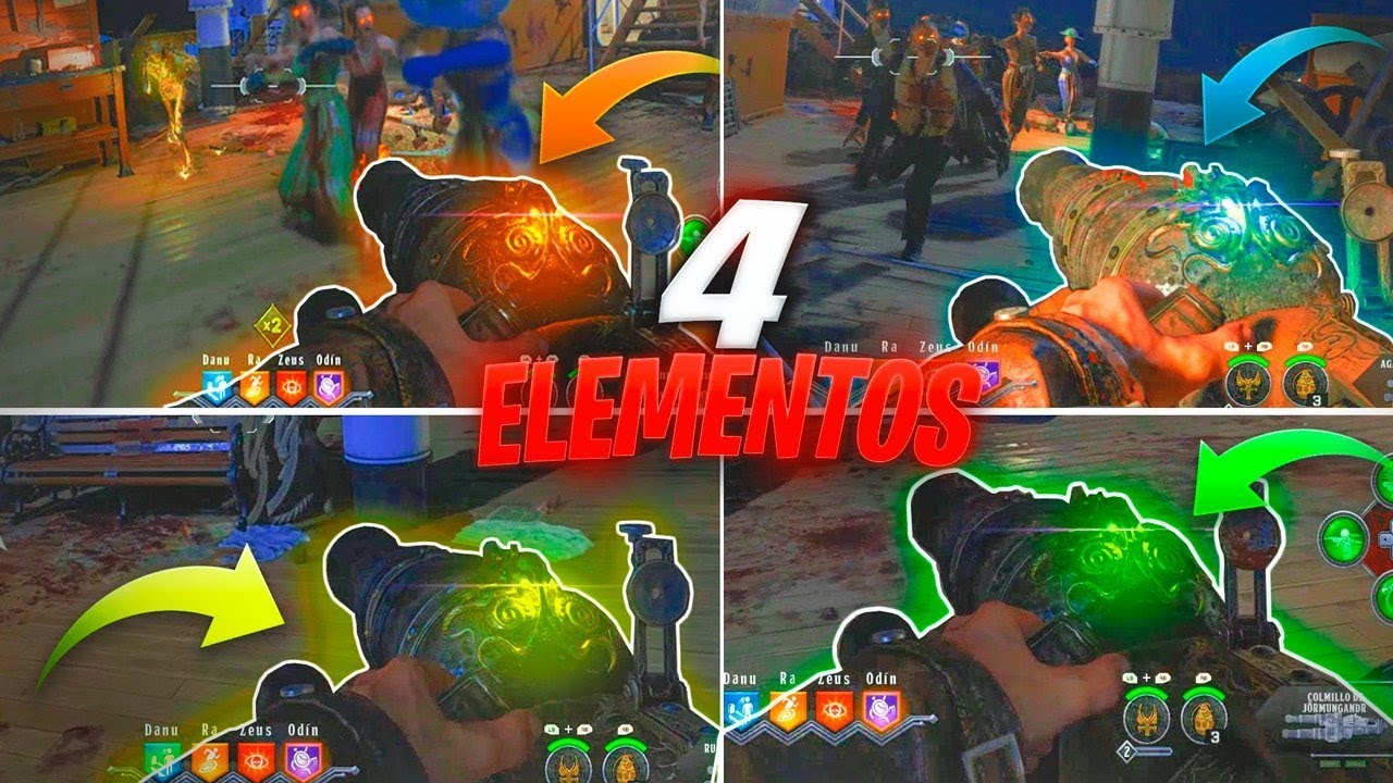 LAS 4 MEJORAS ELEMENTALES DEL KRAKEN | VOYAGE OF THE DESPAIR - TITANIC