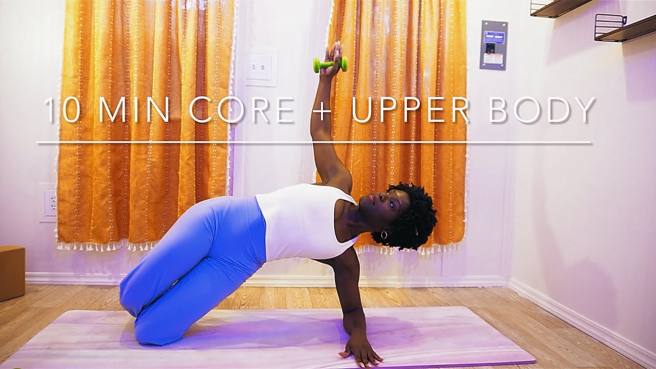 10 Min Pilates- Core + Upper Body | Return to Nature with Coach Tori 