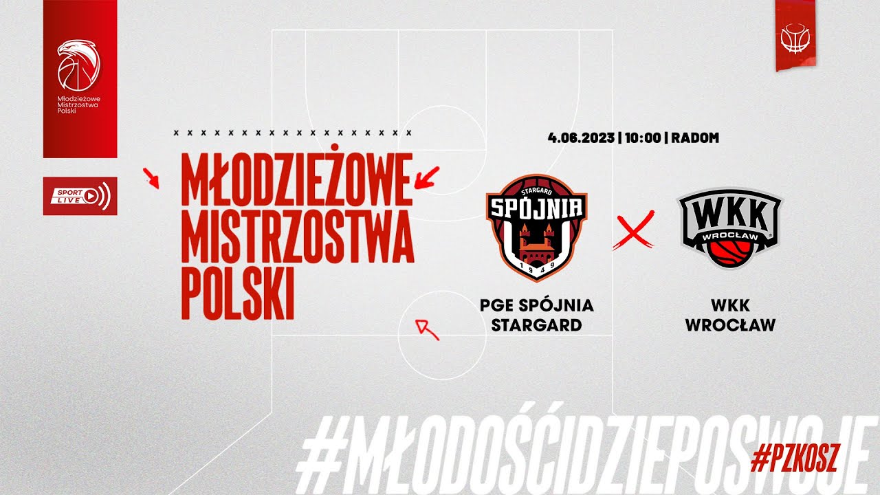PGE Spójnia Stargard - WKK Wrocław (Finał MMP U13 Mężczyzn, o 3 miejsce)