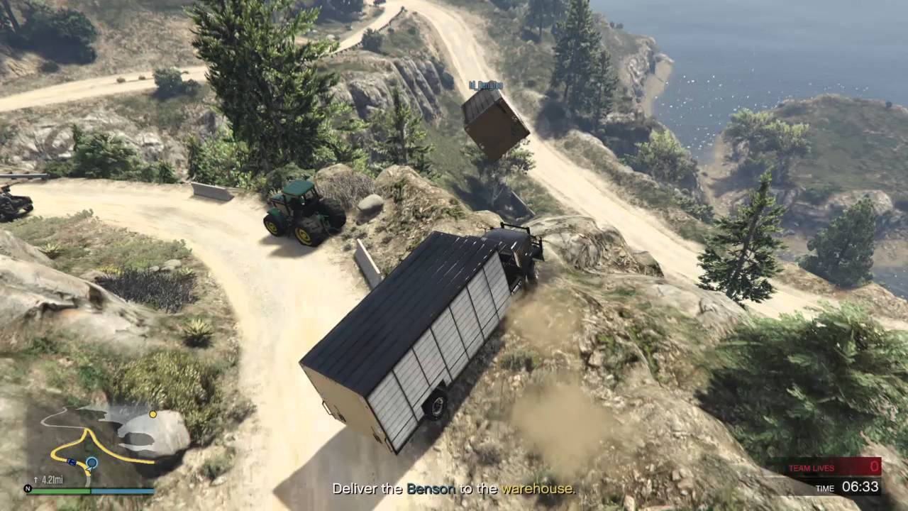 Grand Theft Auto V - Funny Moments - cuddist, Ft Id_Run_Too & Bad-_-Dingo - Foreshadowing