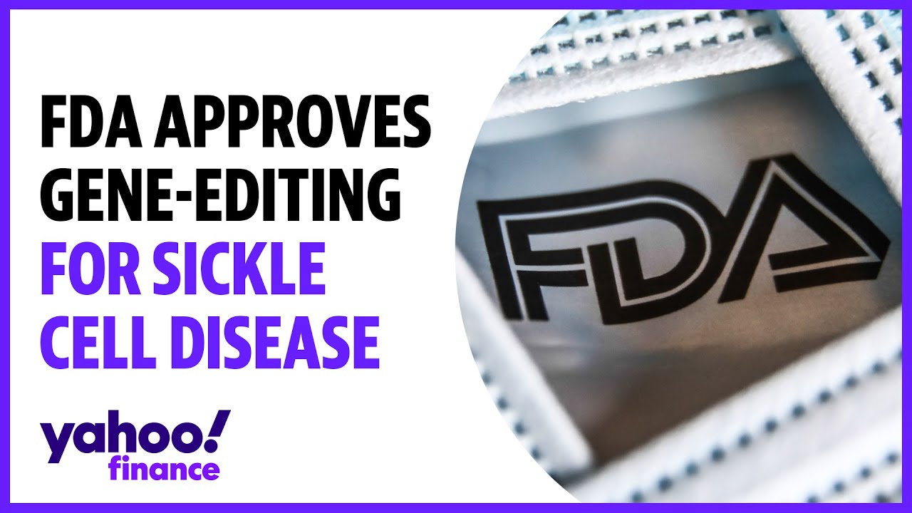 FDA approves gene-editing therapy for sickle cell disease