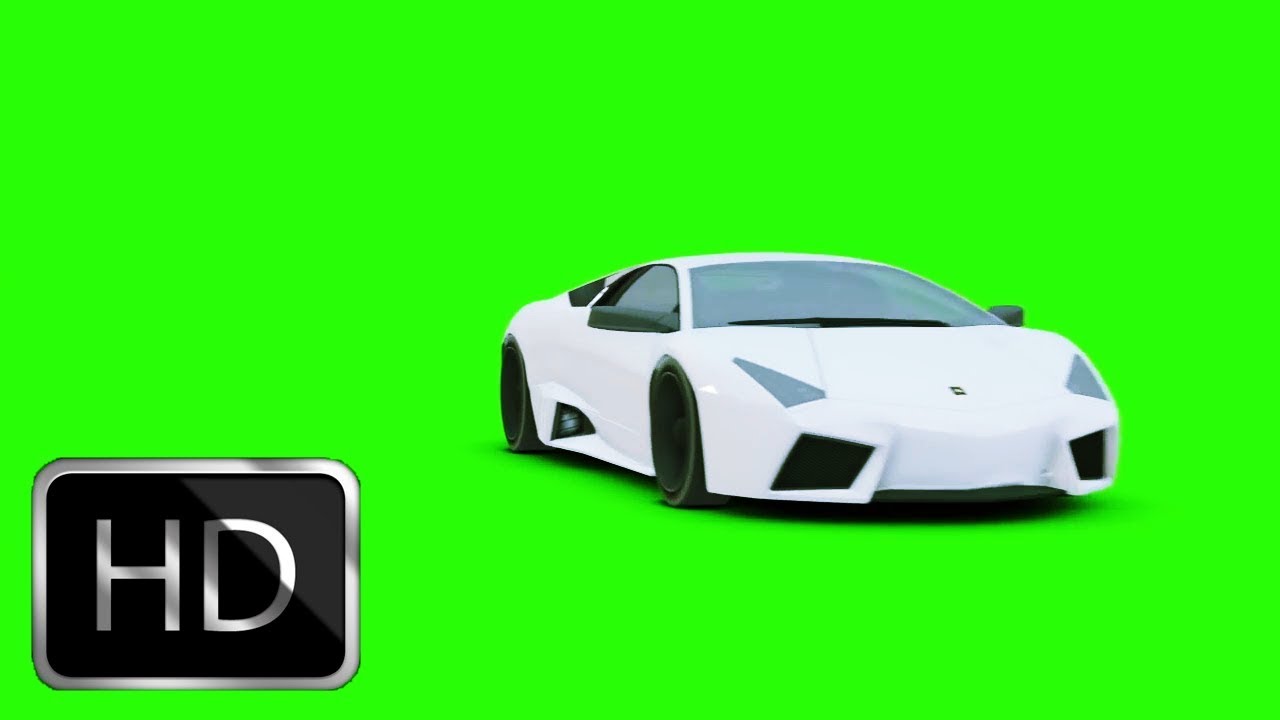 HD Green Screen Lamborghini. Green Screen car. Chroma Key