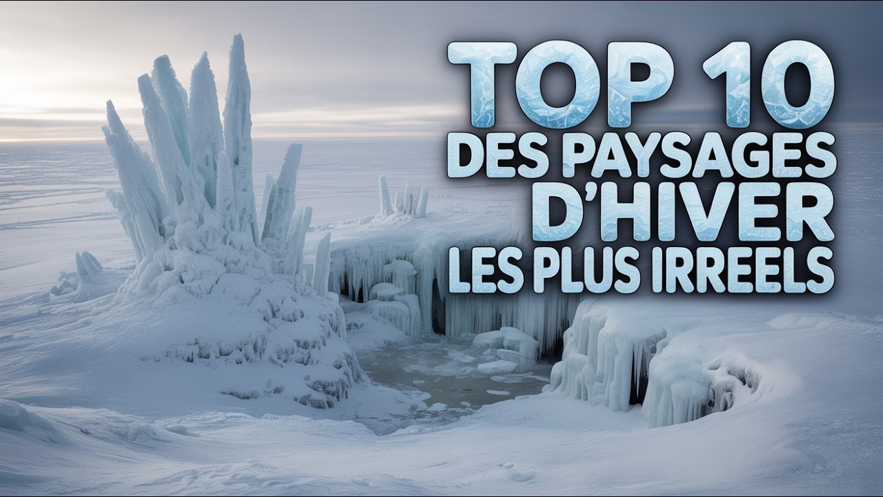 TOP 10 DES PAYSAGES LES PLUS IRREELS DE L'HIVER AU MONDE ❄️ | Koapala