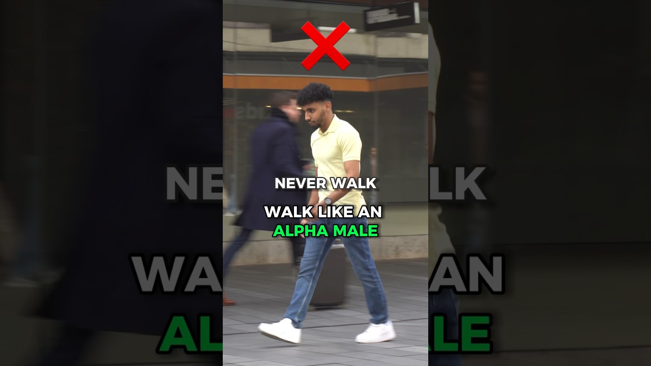 How To Walk With Confidence 🤝 Swing your Shoulders to become more attractive! IG @iamomarelka 🔥
