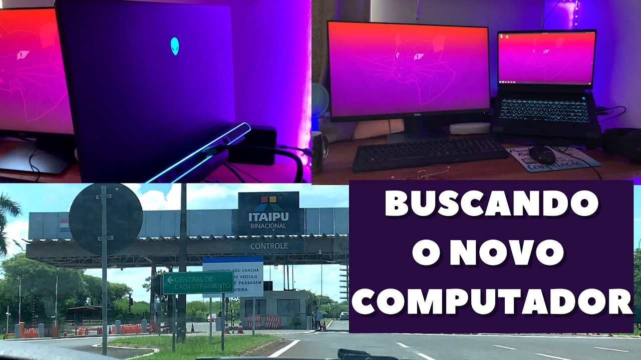 Notebook novo do trabalho + monitor + Novo Setup de trabalho | Ci&ecirc;ncia da Computa&ccedil;&atilde;o