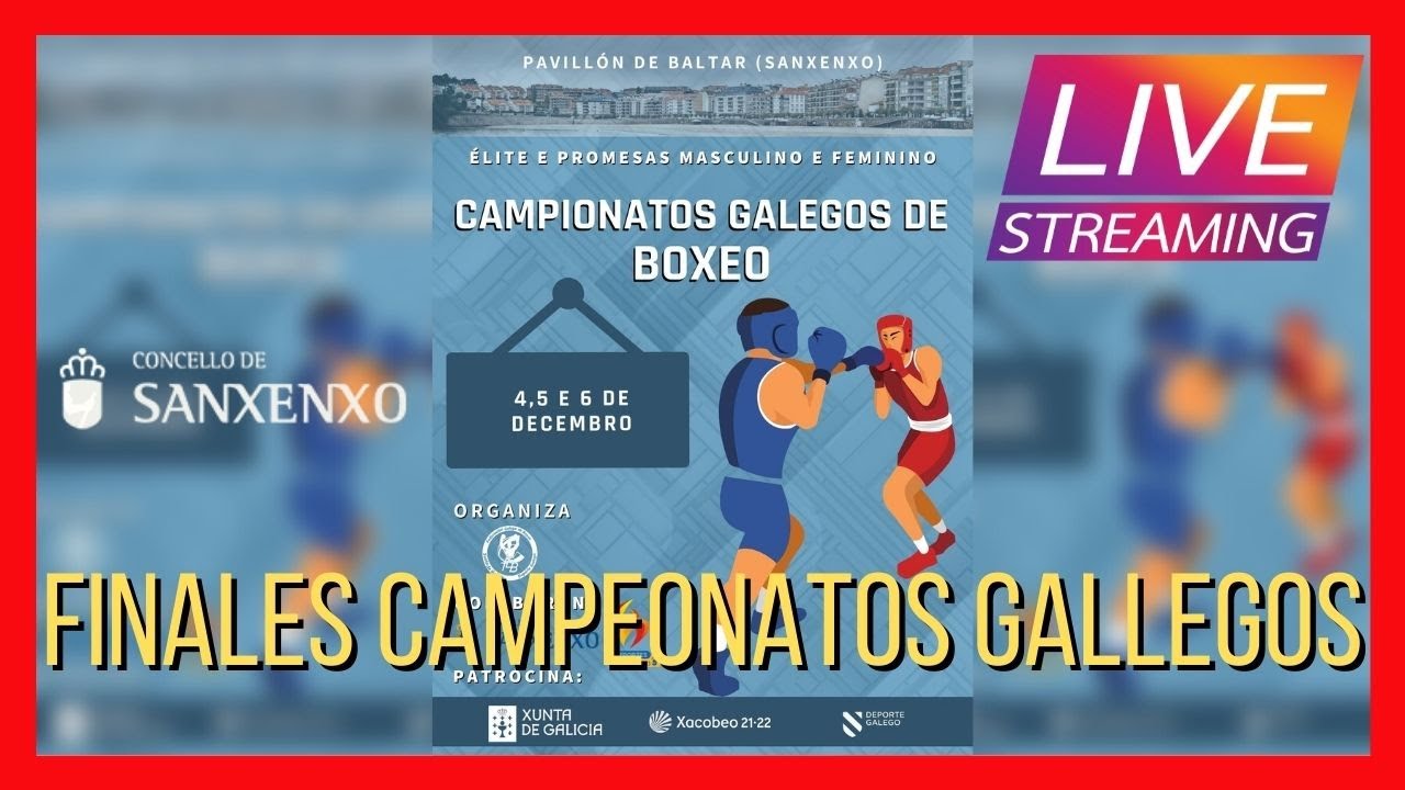 ❗❗DÍA 3 Finale Campeonatos Gallegos Élites y Promesas (BOXEO EN VIVO) #boxing❗❗