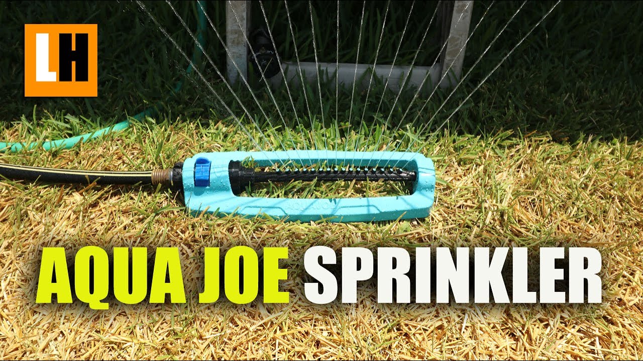 Aqua Joe Sprinkler - Unboxing & Setup