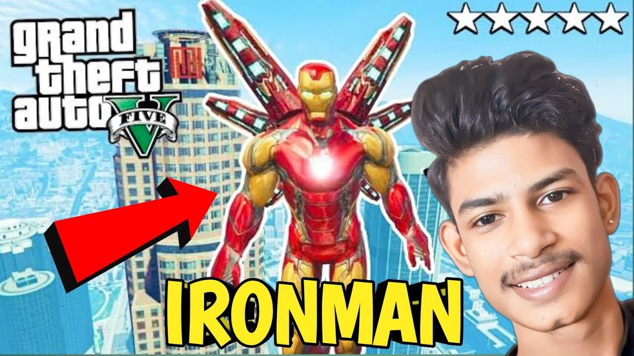 HOW TO INSTALL IRON MAN MODS IN GTA 5 2024 |  GTA 5 MODS |