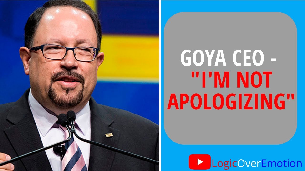 Goya CEO dismisses critics for praise of Trump | I'm not apologizing