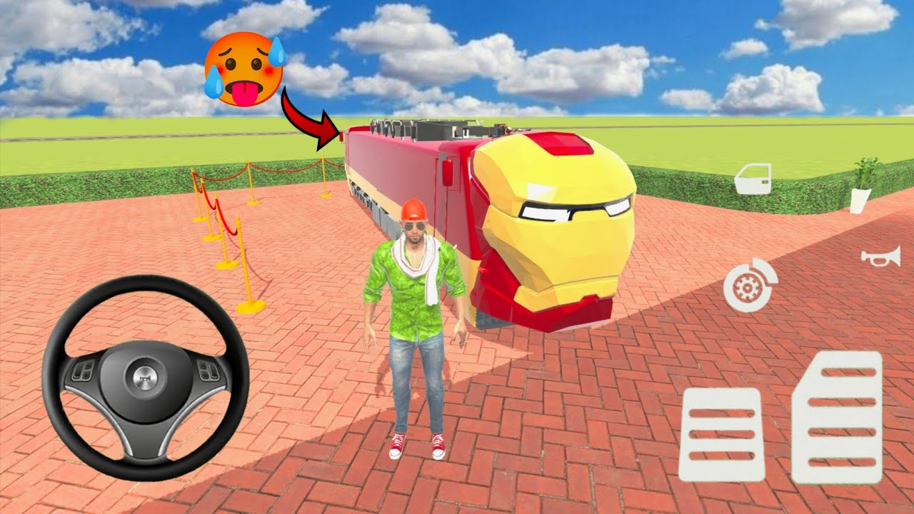 🤖🚆 Iron Man Train Purchase in Showroom 😱 | Indian Bike Driving 3D & Indian Thief Aura Simulator