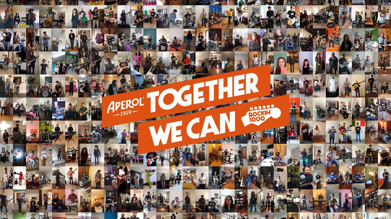 Aperol e Rockin&rsquo;1000: #TogetherWeCan