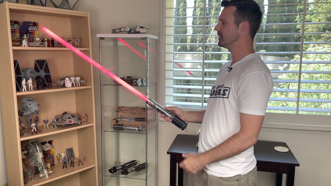 Anakin's EP3 Neopixel Lightsaber (Smoothswing, Proffieboard 2.2) Special Offer in Description!
