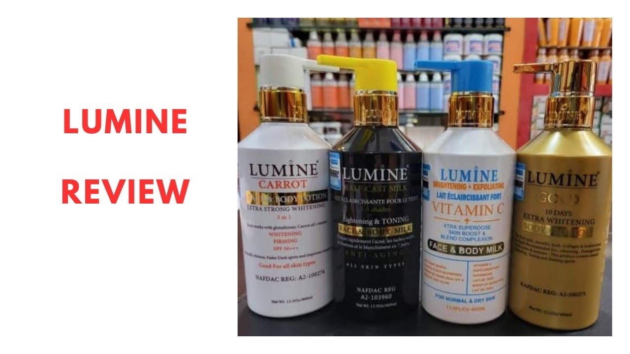 ОБЗОР LUMINE / ОБЗОР ОТБЕЛИВАЮЩЕГО ЛОСЬОНА LUMINE