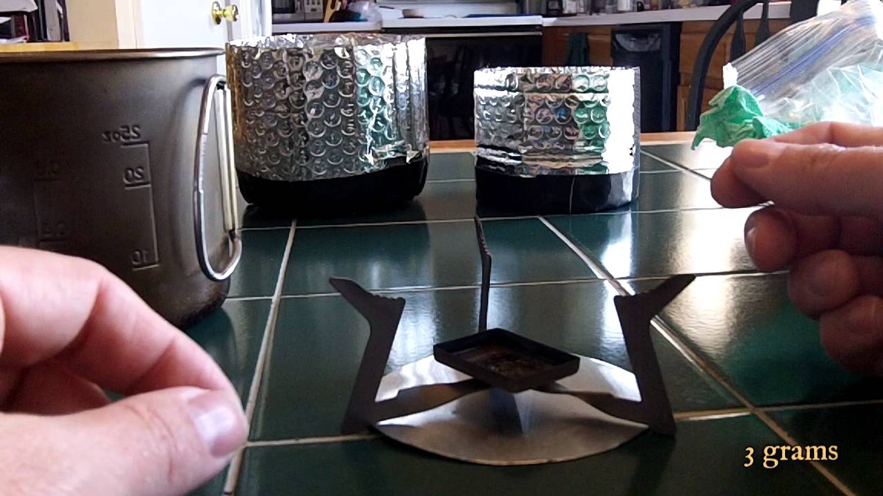 Gear: #32 Esbit Ti-Wing Stove & Toaks 550ml Pot