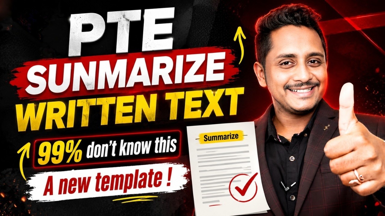 🔥 PTE Summarize Written Text: 99% студентов используют неправильный шаблон