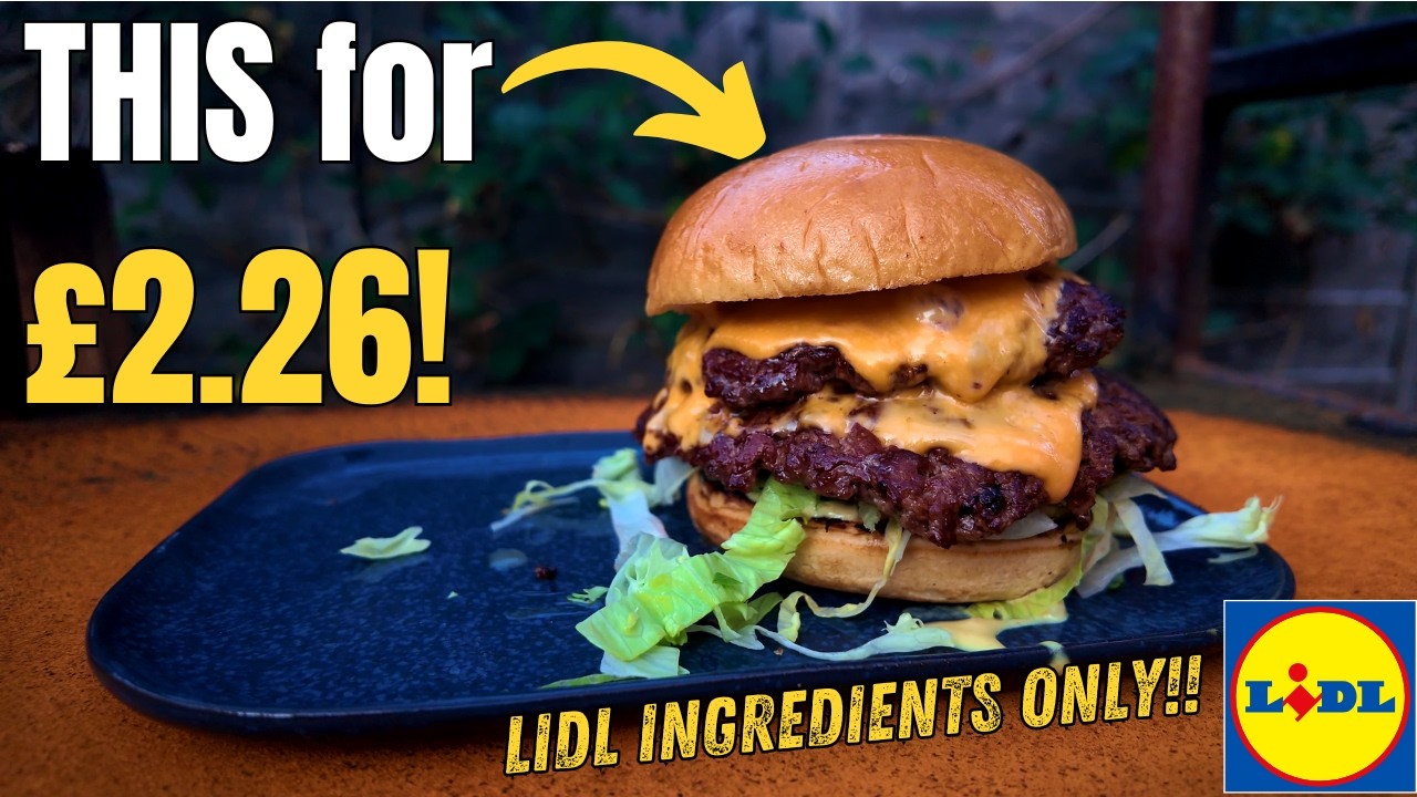 I Made the Best Burger I Could for £2.26