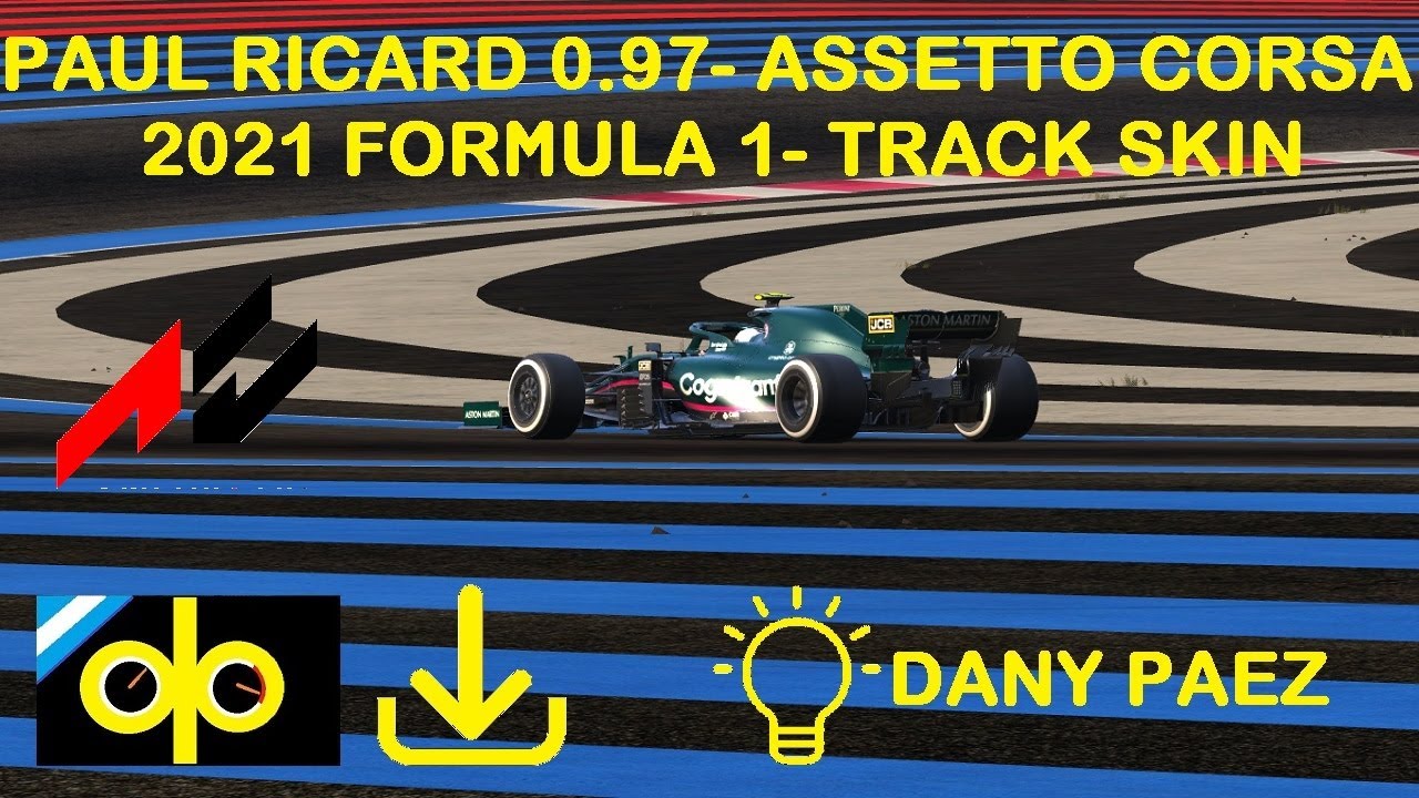PAUL RICARD 0 97 2021 F1 TRACK SKIN- ASSETTO CORSA