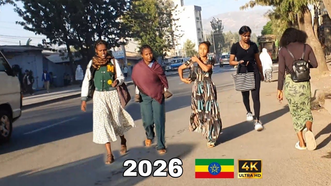 Beautiful Ethiopia , 🇪🇹 Addis Ababa walking Tour 2026