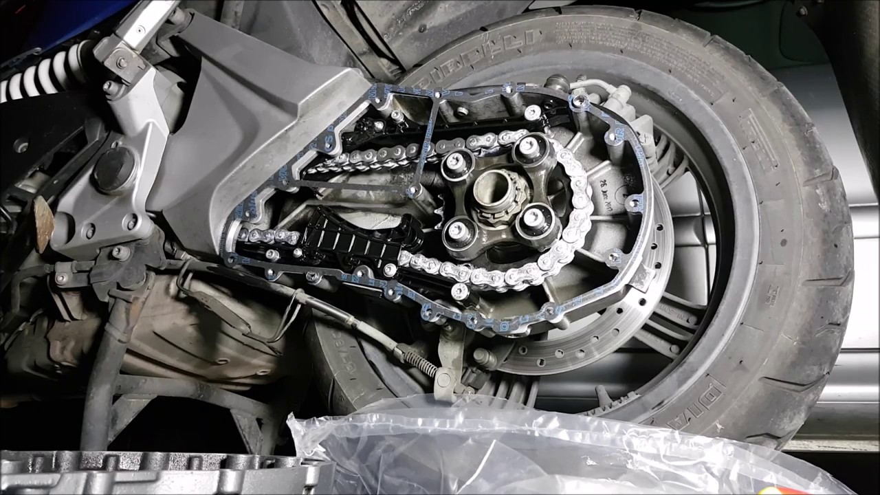 BMW C600 Sport chain replacement