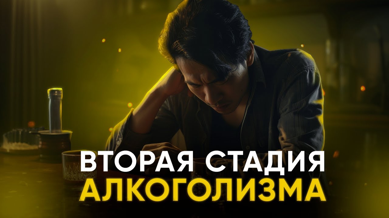 Вторая Стадия АЛКОГОЛИЗМА: Как не Пропустить Важные Симптомы?