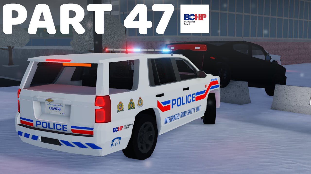 ROBLOX Vancouver RCMP Patrol часть 47 | BCHP Supervisor!!