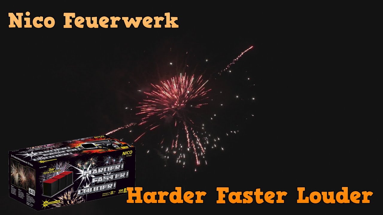 Nico Feuerwerk - Harder! Faster! Louder! | Röder Vorschießen 2020 [1080P FullHD]