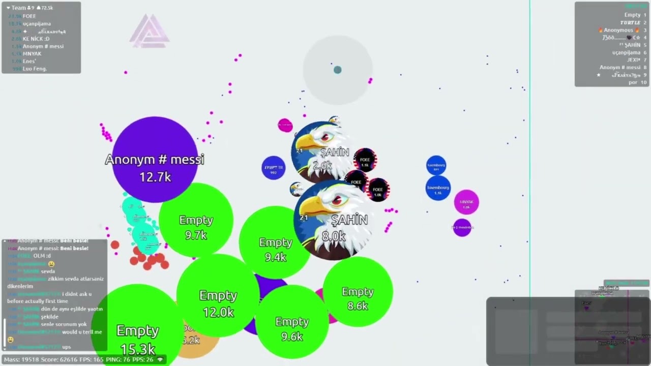 Agario NEW EPIC TRİCK? DOUB+POP SpİLt 1v10000