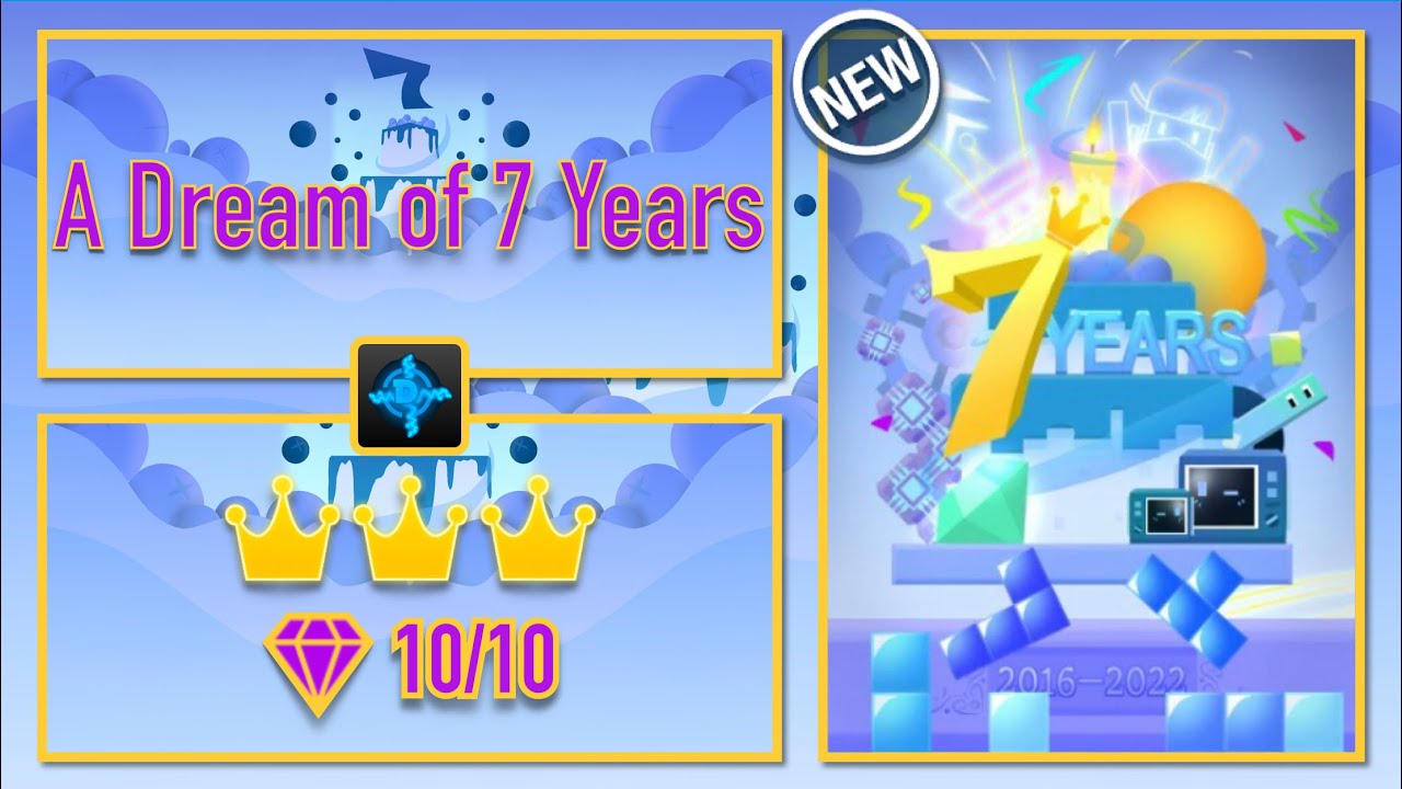 Rolling Fanmade [OFFICIAL] - A Dream of 7 Years🫐 || Perfect Run
