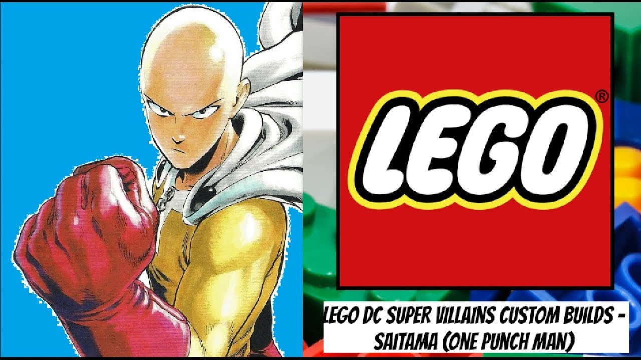 LEGO DC Super Villains Custom Builds - Saitama (One-Punch Man)