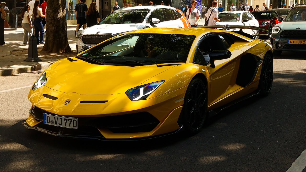Supercars In Düsseldorf 2025 Ep.24 - Elva, Aventador SVJ, Huracan STO, RS 7, AMG GTR, R8 And More!