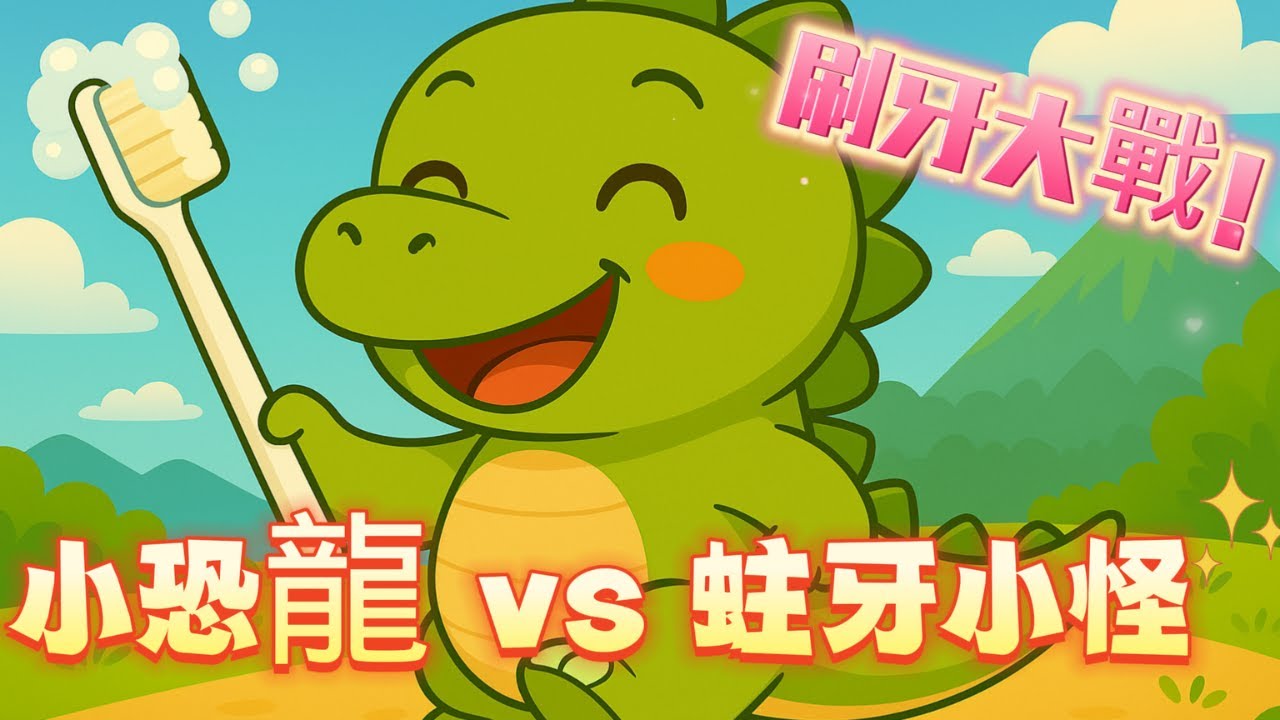 【刷牙大戰！】小恐龍波波龍 vs 蛀牙小怪｜兒童睡前故事｜教育動畫｜學習刷牙好習慣｜  Bobo vs. Cavity Monsters｜Kids Bedtime Story