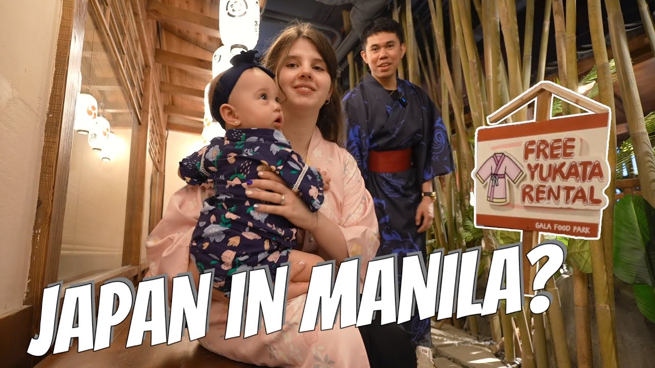 MAY LIBRENG PASUOT NG YUKATA! Feeling Japan talaga Lahat ng Tao naka Yukata | GALA FOOD PARK