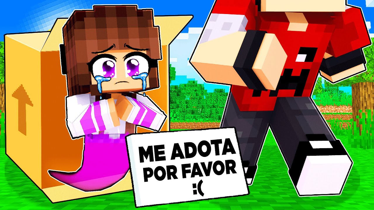 NINGUÉM quer adotar a BEBÊ FANTASMA no Minecraft ◂Miika▸