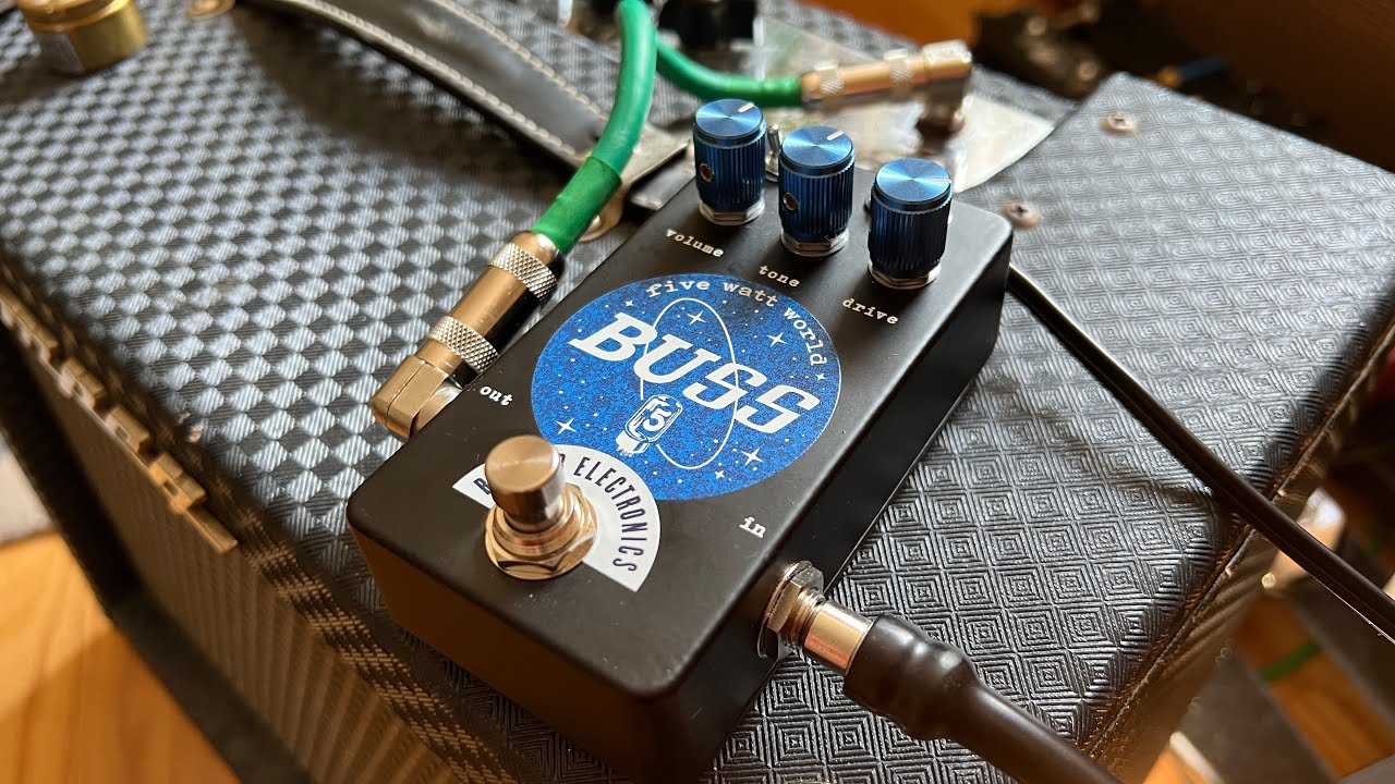 &ldquo;First Blast&rdquo; Barber Electronics (Five Watt World) Buss Overdrive