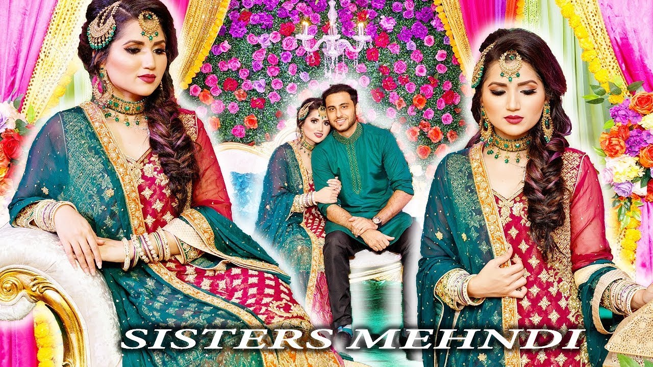 AMAZING MEHNDI VLOG | SISTERS MEHNDI