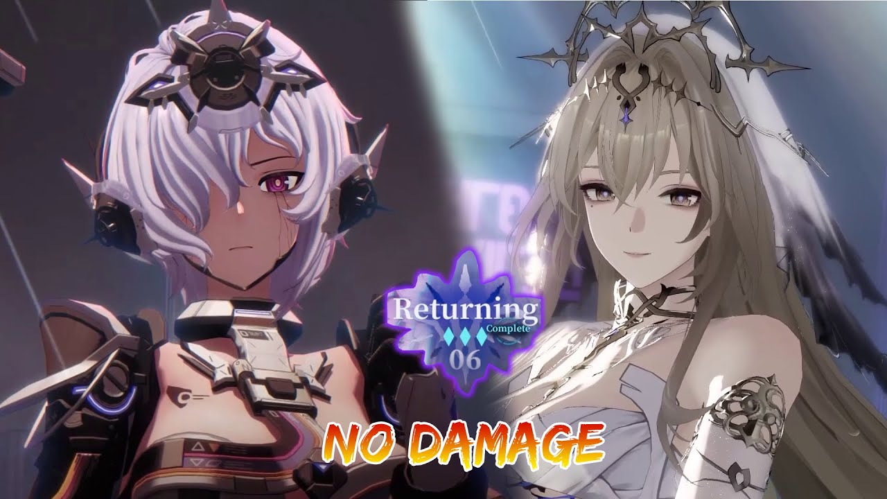 【Punishing: Gray Raven】- The Pseudo-Unwinged vs Bianca: Crepuscule [No Damage] Returning Stage