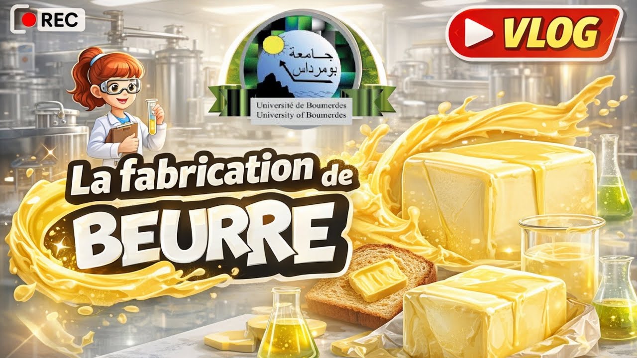 La fabrication du beurre 🧈 | Vlog TP Sciences Alimentaires (Biologie)